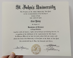 Can I buy a St. John’s University degree to find a job?