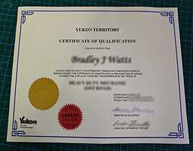 How much to buy Yukon Territory Certificate of Qualification?